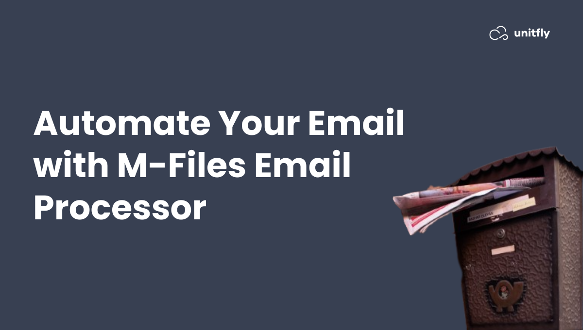 M-Files email processor automation feature
