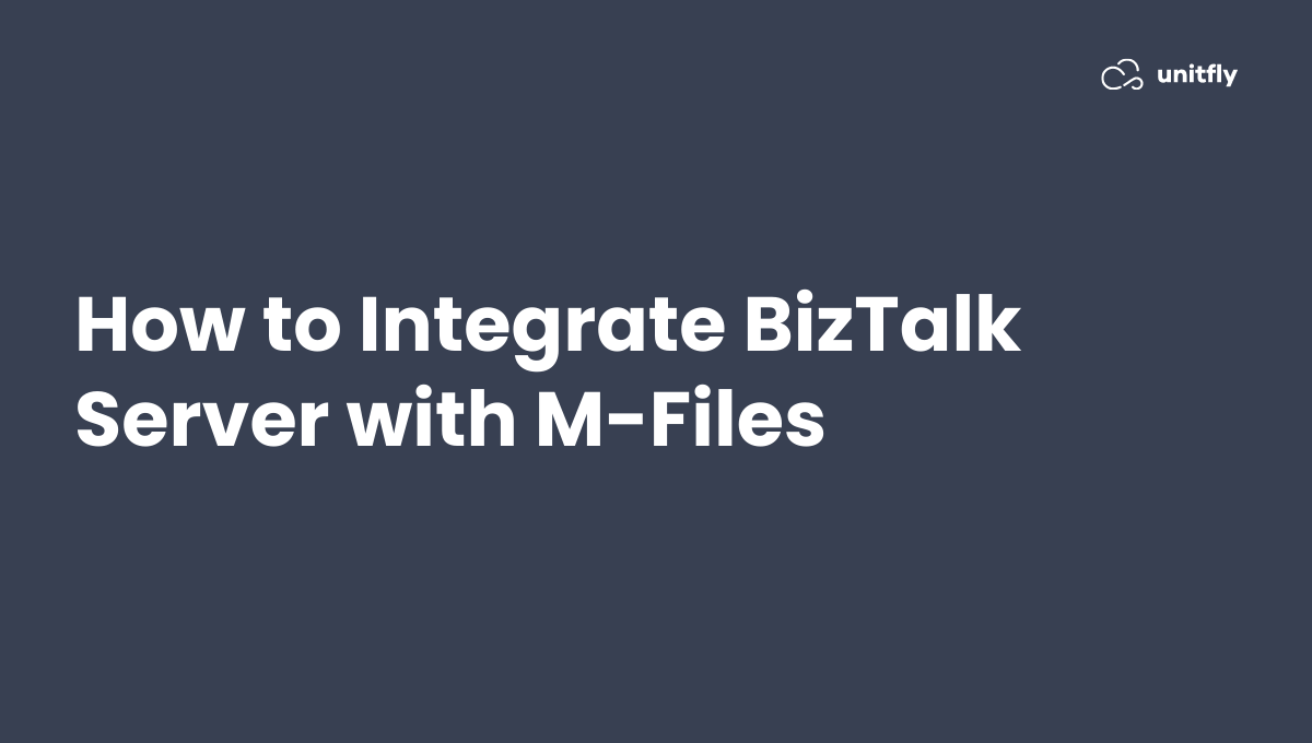 integrate biztalk and m-files feature