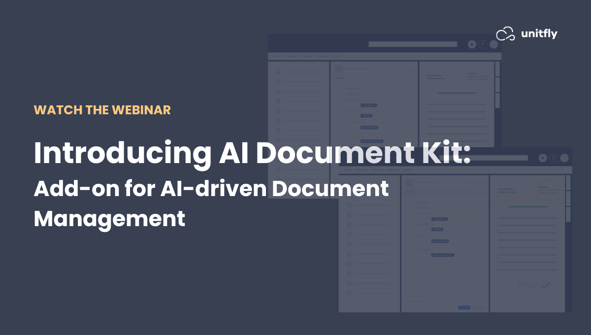 Webinar Introducing AI Document Kit feature