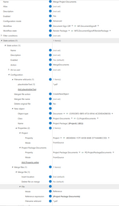 Document procssing rule configuration